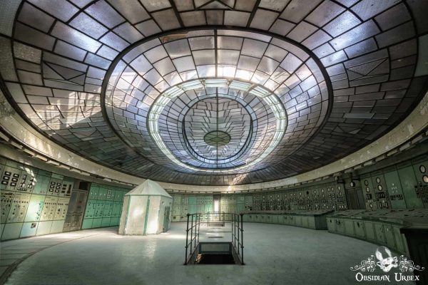 Special K Hungary abandoned power plant control room afternoon sun rays
