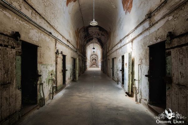 Eastern State Penitentiary Pennsylvania USA Cell Block 3 Psychiatric Isolation Rooms