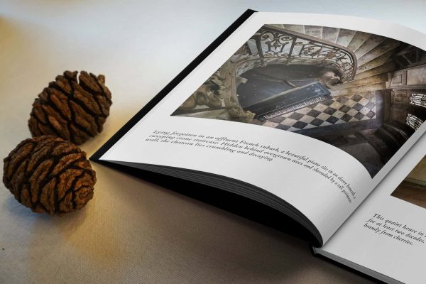 Little Black Book of Decay 2nd Edition Obsidian Urbex Photography Piano In Chateau