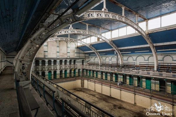Moseley Road Baths Birmingham England UK View Across Upper Gallery