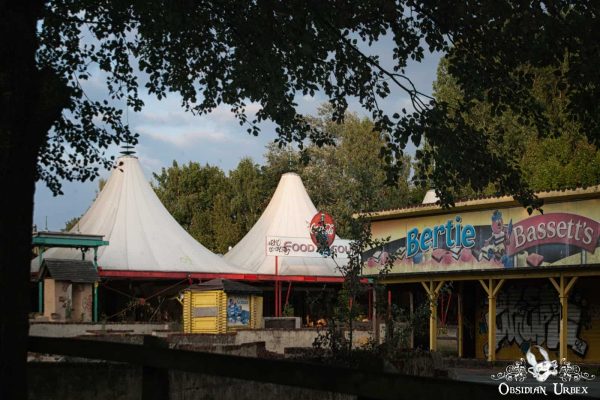 Camelot Theme Park England UK Refreshment Snack Kiosk