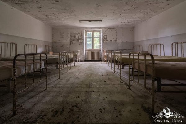 Red Cross Hospital Italy Derelict Sanatorim Metal Beds