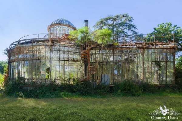 La Serre du Chirurgien France Rusting Vintage Victorian Derelict Greenhouse