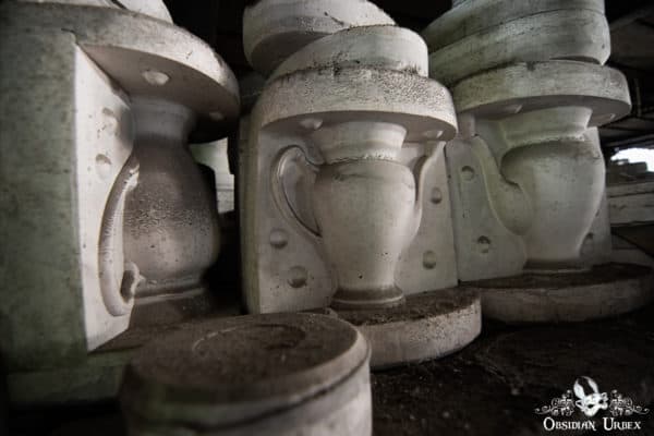 Falcon Works England Urns and Vases On Shelf