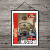 Poster Graphic Art Large Format Print of Abandoned Red Messiah Church in Austria Urbex Urban Exploration