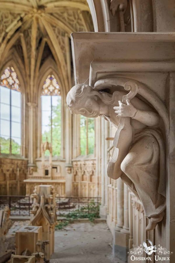 La Chapelle de L'ange au Violon, France Obsidian Urbex Photography