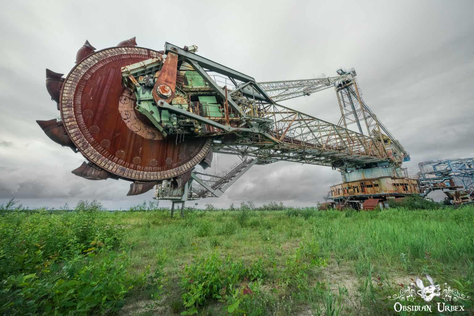BucketWheel Excavator "Blue Wonder", Germany Obsidian Urbex