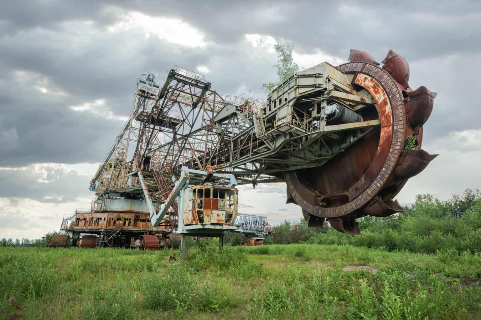 BucketWheel Excavator "Blue Wonder", Germany Obsidian Urbex