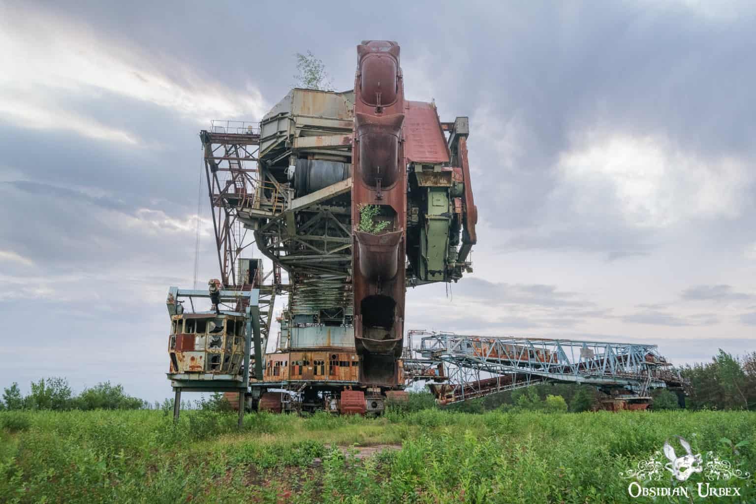 BucketWheel Excavator "Blue Wonder", Germany Obsidian Urbex