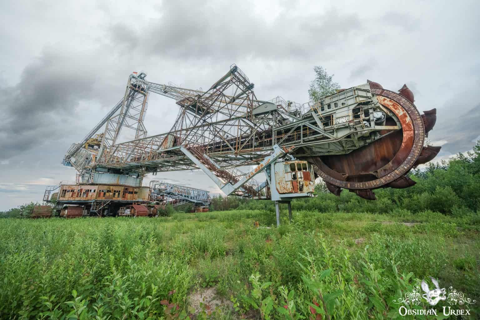 BucketWheel Excavator "Blue Wonder", Germany Obsidian Urbex