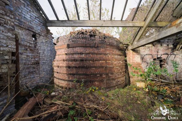 Falcon Works Pottery England Original Victorian Brick 1890s Pot Kiln