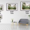 Verdant Overgrowth An Abandoned Greenhouse Framed Fine Art Print By Obsidian Urbex Photography Wood Frame Comparison