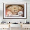 Cazinou Regal Abandoned Casino Framed Fine Art Print By Obsidian Urbex Photography On Office Wall