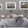 The Rusted Soviet Star Framed Fine Art Print By Obsidian Urbex Photography White Frame Comparison
