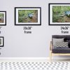 The Grounded Navion Framed Fine Art Print By Obsidian Urbex Photography Black Frame Comparison
