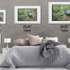 The Grounded Navion Framed Fine Art Print By Obsidian Urbex Photography White Frame Comparison