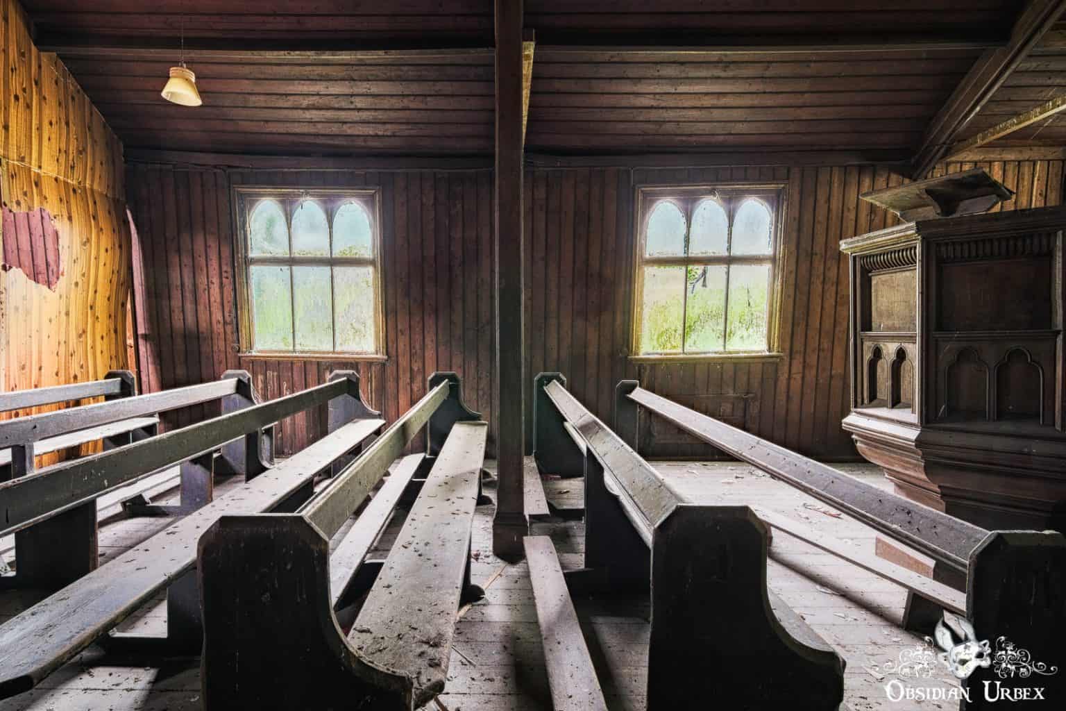 The Iron Church On the Hill, England Obsidian Urbex Photography