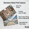 Framed Fine Art Print By Obsidian Urbex Photography Aluminium Metal Print Close Up And Feature