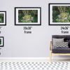 Just Another Bug In The Forest Abandoned VW Beetle Car Framed Fine Art Print By Obsidian Urbex Photography Black Frame Comparison
