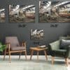 The Rusted Soviet Star Framed Fine Art Print By Obsidian Urbex Photography Aluminium Metal Print Comparison