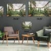 Verdant Overgrowth An Abandoned Greenhouse Framed Fine Art Print By Obsidian Urbex Photography Aluminium Metal Print Comparison