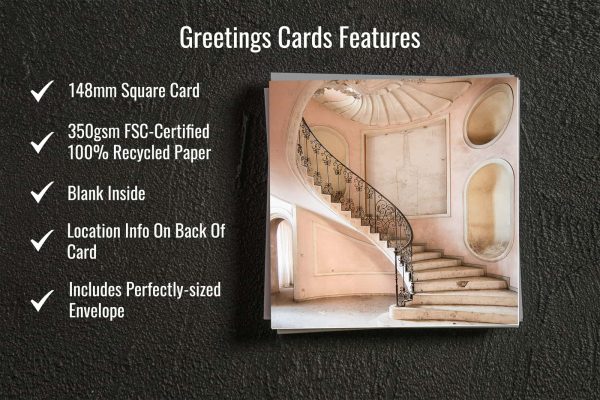 Greeting Cards Abandoned Italy Series Urban Exploration Places Gift By Obsidian Urbex Photography Key Product Features