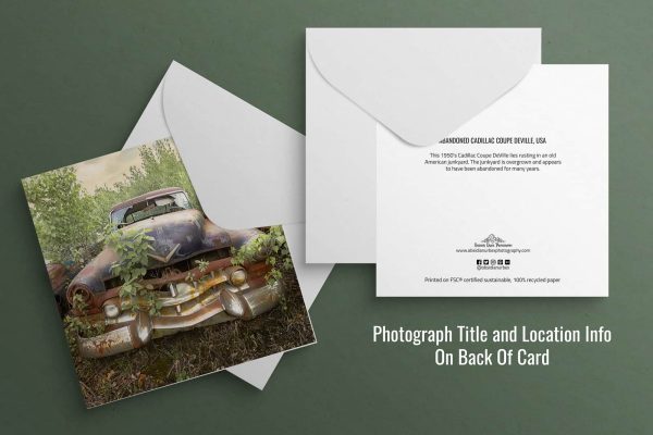 Greeting Cards Abandoned Relics Of America Series Urban Exploration Places Gift By Obsidian Urbex Photography Preview