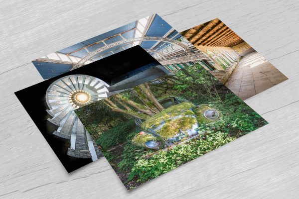 4x Lucky Dip Prints 4x6in 10x15cm By Obsidian Urbex Photography Mix Of Art