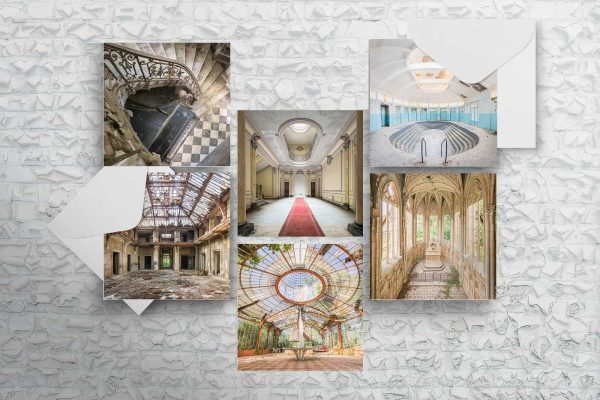 Greeting Cards Abandoned France Series Urban Exploration Places Gift By Obsidian Urbex Photography Example