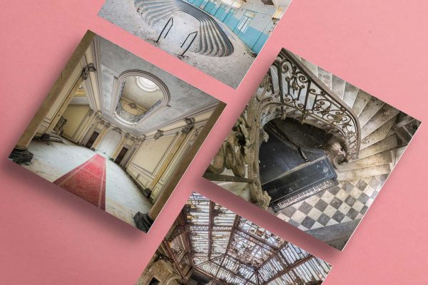 Greeting Cards Abandoned France Series Urban Exploration Places Gift By Obsidian Urbex Photography Numbered Designs