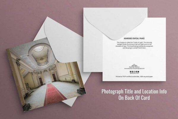 Greeting Cards Abandoned France Series Urban Exploration Places Gift By Obsidian Urbex Photography Preview