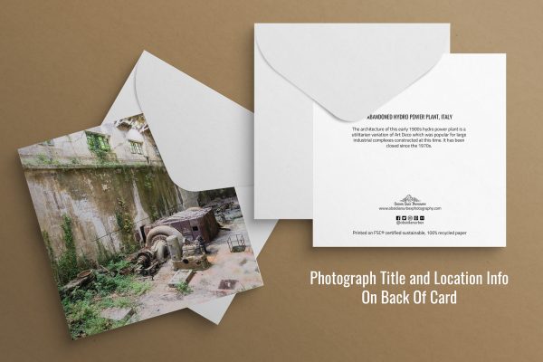Greeting Cards Cards Reclaimed By Nature Series Urban Exploration Places Gift By Obsidian Urbex Photography Preview