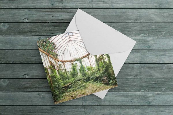 Greeting Cards Cards Reclaimed By Nature Series Urban Exploration Places Gift By Obsidian Urbex Photography Six Card Preview