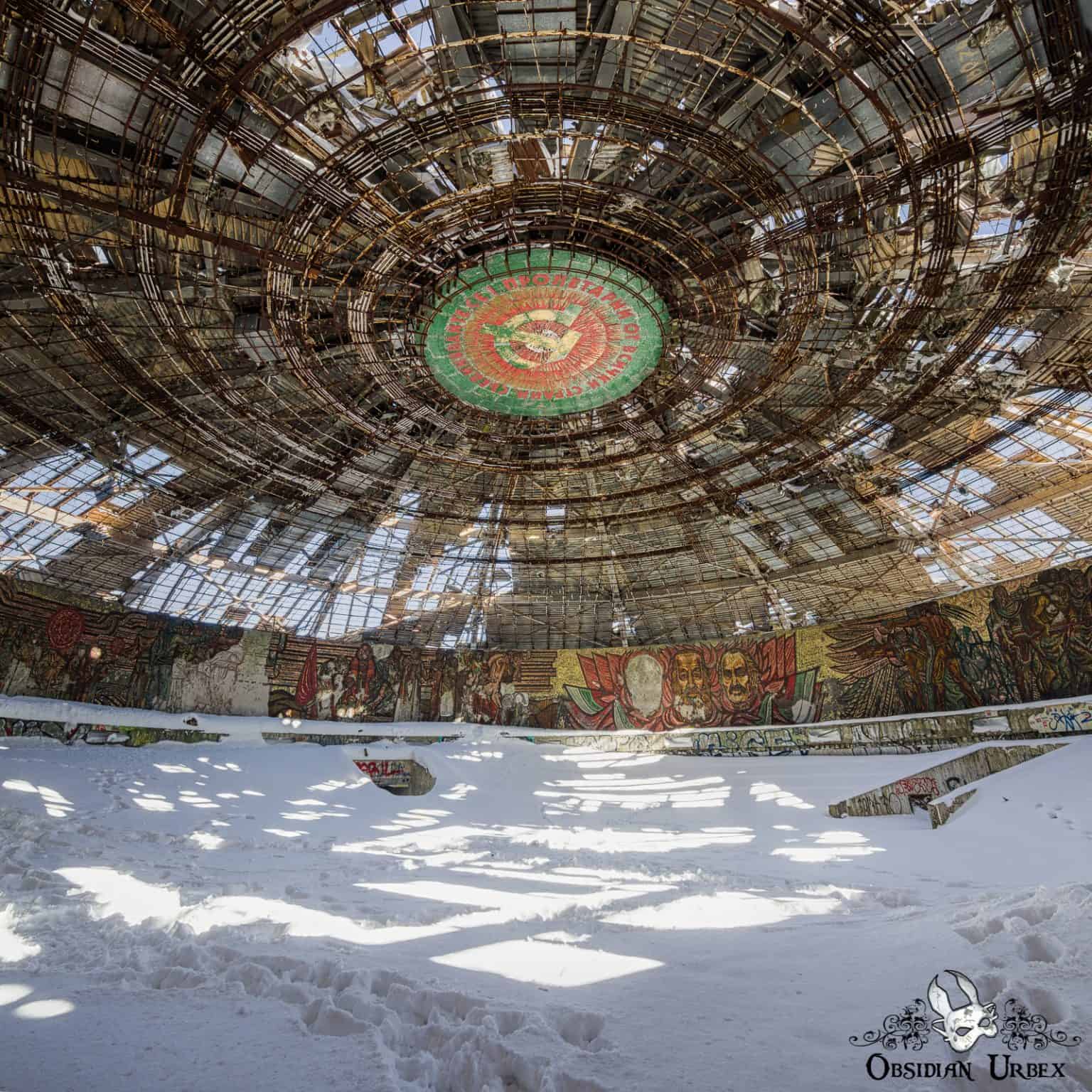 Buzludzha Communist Party Monument, Bulgaria - Obsidian Urbex ...