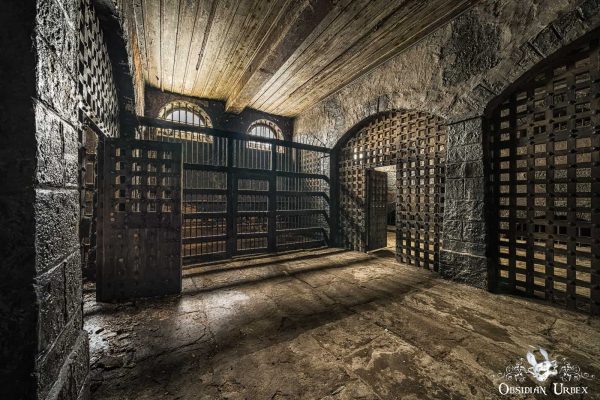 Victorian London Movie Set Jail Area