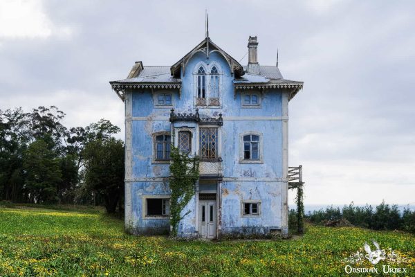 Casa Azul Chalet Do Conde Portugal Victorian Gothic Abandoned House