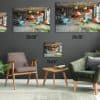 Failing Light Kuroshio Inn Framed Fine Art Print By Obsidian Urbex Photography Aluminium Metal Print Comparison