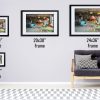 Failing Light Kuroshio Inn Framed Fine Art Print By Obsidian Urbex Photography Black Frame Comparison