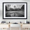 Fallen Gothic Queen Chateau Miranda Framed Fine Art Print By Obsidian Urbex Photography On Office Wall