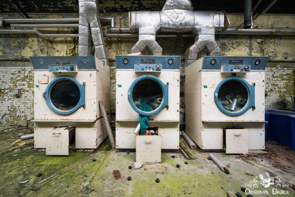 Hospital Laundry Ireland Three Industrial Size Washing Machine Dryers