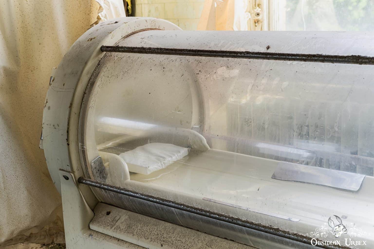 Iron Lung & Hyperbaric Chamber, Ireland Obsidian Urbex Photography