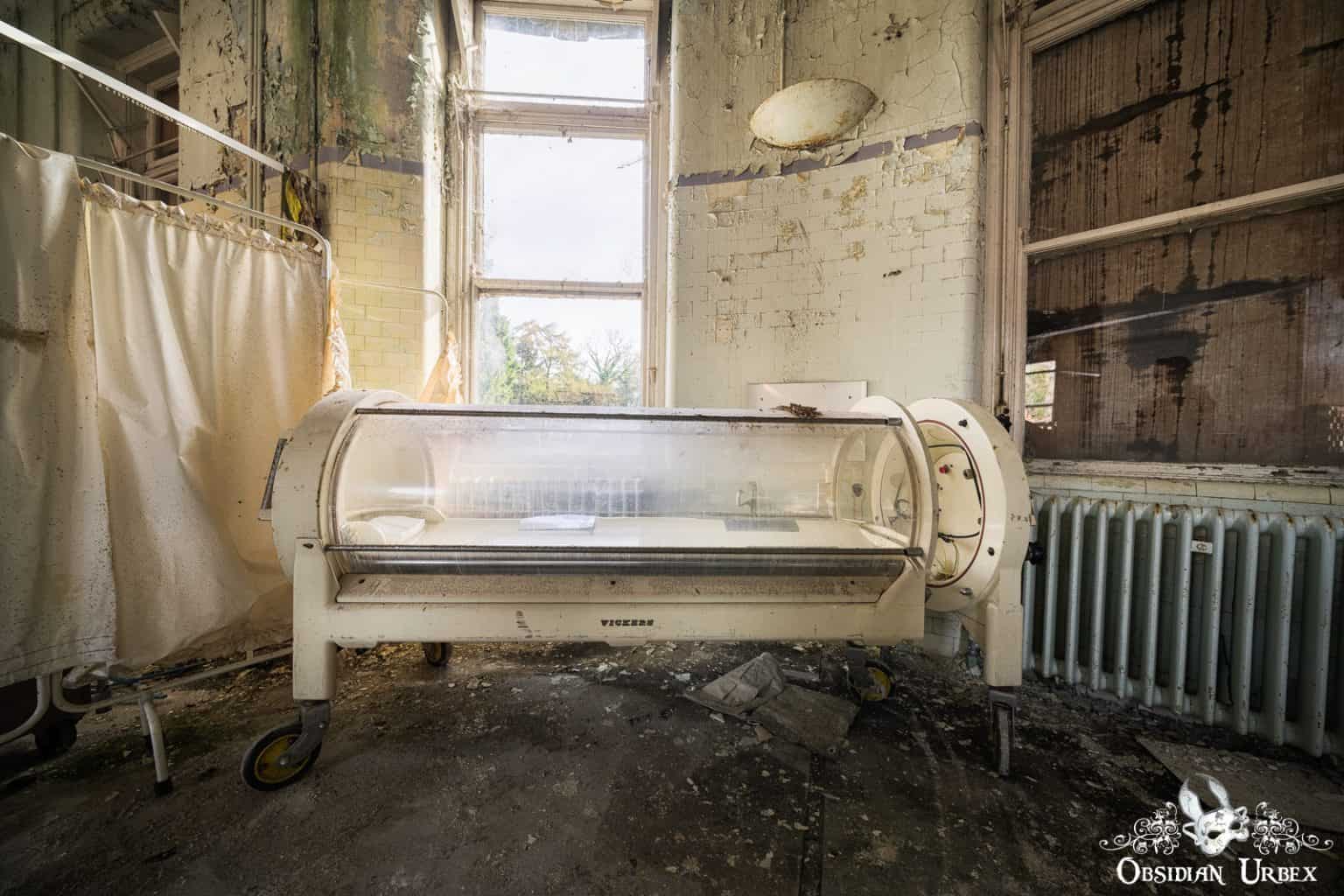 Iron Lung & Hyperbaric Chamber, Ireland Obsidian Urbex Photography