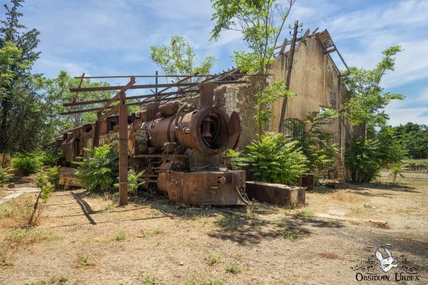 Ghost Train Stations Lebanon Old Rusting Locomotive Outside With Snow Plough