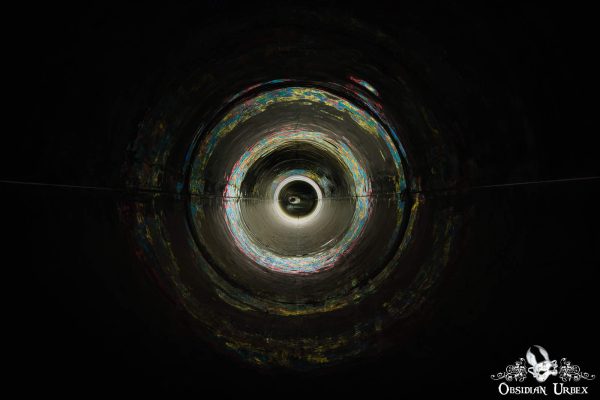 Unfinished Water Park Portugal Inside Tube Slide