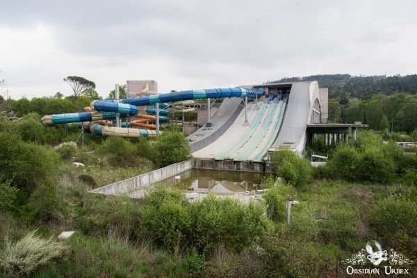 Unfinished Water Park Portugal Overview Of Main Complex