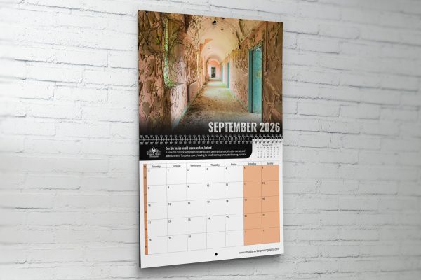 Beautiful Abandoned Places Calendar 2025 Urban Exploration By Obsidian Urbex Preview 01