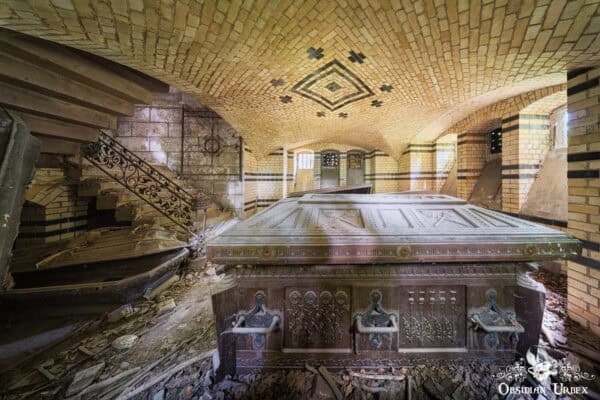 Mausoleum K Germany Underground Chamber With Coffins Family Final Resting Place