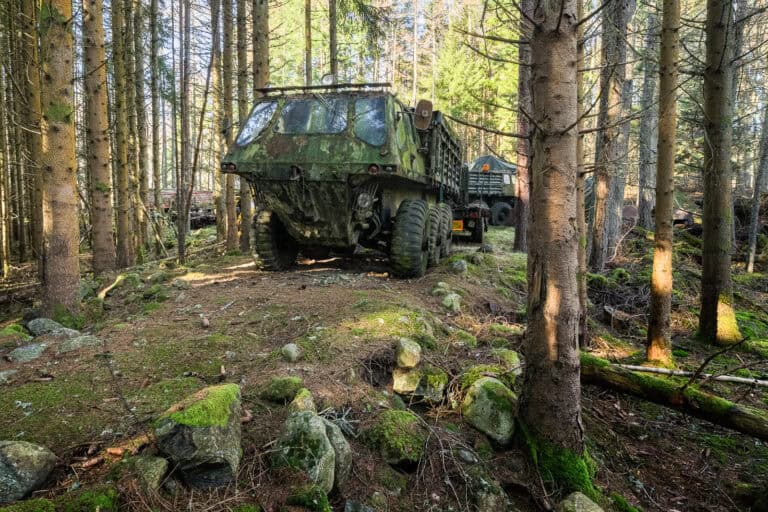Military Trucks In The Forest Scotland Featured Image