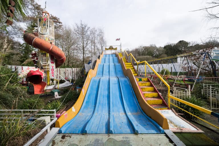 Abandoned Children's Amusement Park England Featured Image